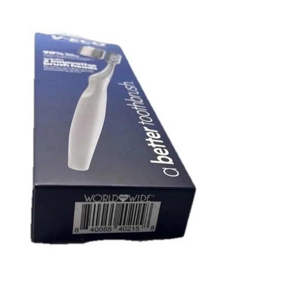 V-Eco Replaceable Brush Head System 2‎ Sets Of Innovative Brush & Heads NEW